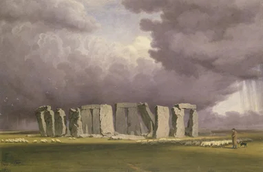 Stonehenge: Giorno tempestoso, 1846